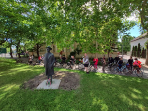 20200523 Ket kereken - Bartok Bela kerekparos emlektura09